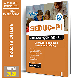 Apostila SEDUC PI 2026 - Professor de Língua Portuguesa