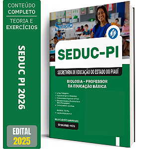 Apostila SEDUC PI 2026 - Professor de Biologia