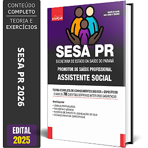 Apostila Concurso SESA PR 2026 - Assistente Social