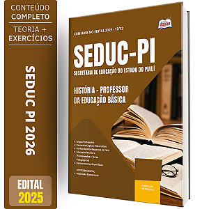 Apostila SEDUC PI 2026 - Professor da Educação Básica - História
