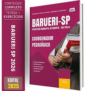 Apostila Prefeitura de Barueri SP 2026 - Coordenador Pedagógico