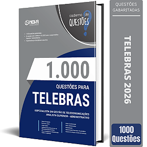 Questões Telebrás 2026 - Analista Superior- Administrativo
