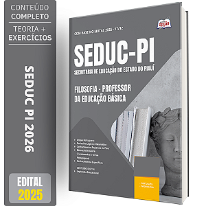 Apostila SEDUC PI 2026 - Professor de Filosofia