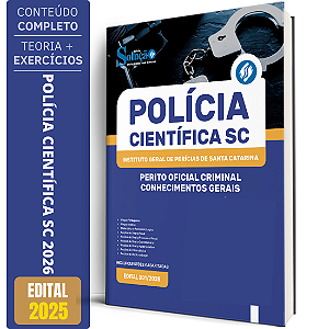Apostila PCI 2026 - Perito Oficial Criminal