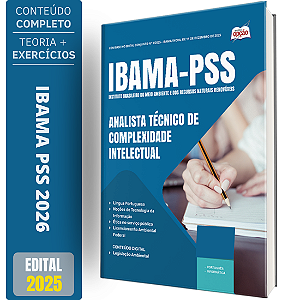 Apostila IBAMA 2026 - Analista Técnico de Complexidade Intelectual