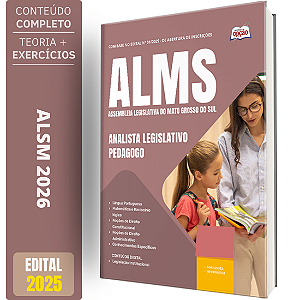 Apostila ALEMS 2026 - Analista Legislativo - Pedagogo