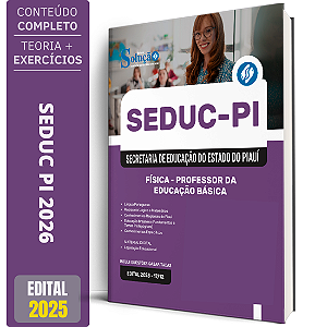 Apostila SEDUC PI 2026 - Professor de Física