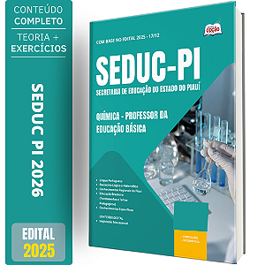 Apostila SEDUC PI 2026 - Professor da Educação Básica - Química