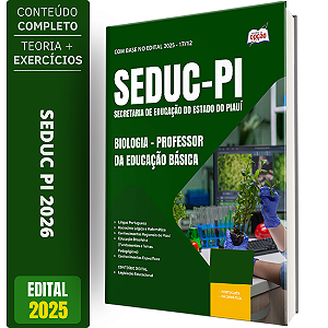 Apostila SEDUC PI 2026 - Biologia - Professor da Educação Básica