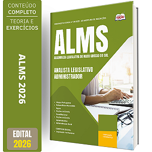 Apostila ALEMS 2026 - Analista Legislativo - Administrador