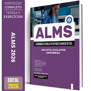 Apostila ALEMS 2025 - Analista Legislativo - Enfermeiro