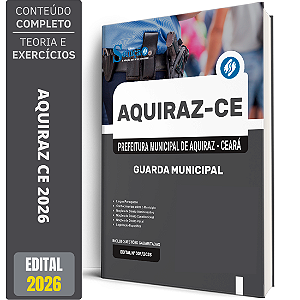 Apostila Prefeitura de Aquiraz CE 2026 - Guarda Municipal