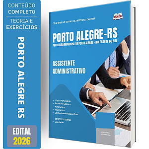 Apostila Concurso Porto Alegre RS 2026 - Assistente Administrativo