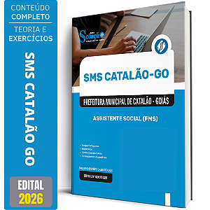 Apostila SMS Catalão GO 2026 - Assistente Social FMS