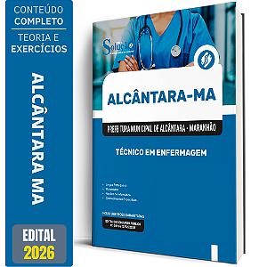 Apostila Prefeitura de Alcântara MA 2026 - Técnico de Enfermagem