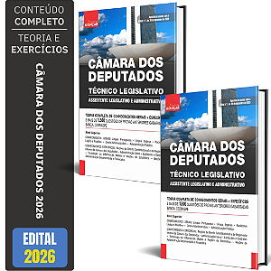 Apostila Câmara Dos Deputados 2026 - Assistente Legislativo e Administrativo
