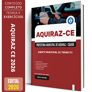 Apostila Prefeitura de Aquiraz CE 2026 - Agente Municipal de Trânsito