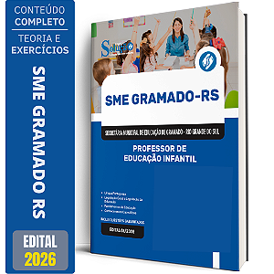 Apostila SME Gramado RS 2026 - Professor de Educação Infantil
