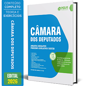 Apostila Câmara dos Deputados 2026 - Analista Legislativo