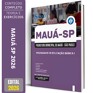 Apostila Prefeitura Mauá SP 2026 - PEB I