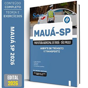 Apostila Prefeitura Mauá SP 2026 - Agente de Trânsito e Transporte