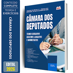 Apostila Câmara dos Deputados 2026 - Técnico Legislativo
