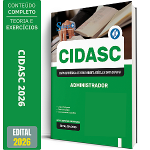 Apostila CIDASC 2026 - Administrador