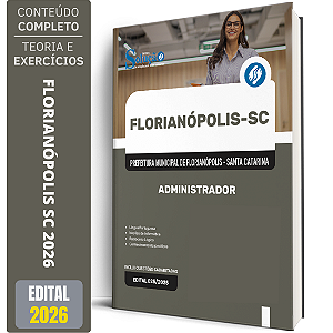Apostila Prefeitura Florianópolis SC 2026 - Administrador