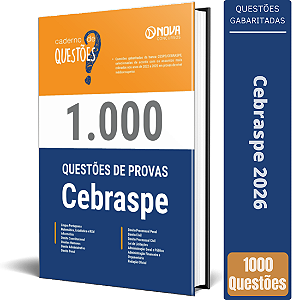 Livro 1.000 Questões Gabaritadas da CEBRASPE