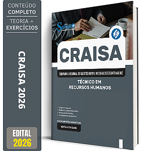 Apostila Craisa Sp 2026 - Técnico Em Recursos Humanos