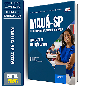 Apostila Prefeitura de Mauá SP 2026 - PEB I