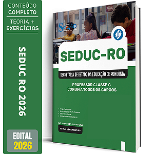 Apostila SEDUC RO 2026 - Comum aos Cargos
