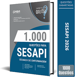 Questões Gabaritadas para Secretaria de Estado da Saúde do Piauí - Técnico em Enfermagem