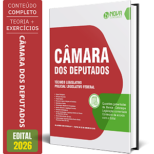 Apostila Câmara dos Deputados 2026 - Policial Legislativo Federal