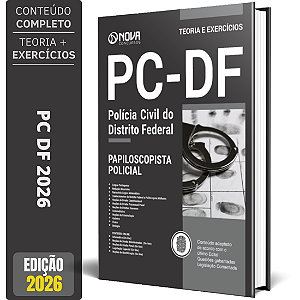 Apostila PC DF 2026 - Papiloscopista Policial