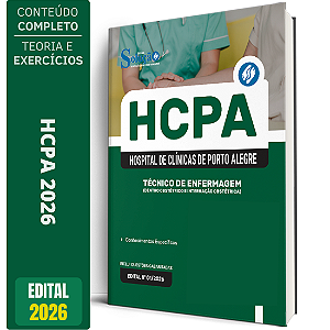Apostila HCPA 2026 - Técnico de Enfermagem (Centro Obstétrico e Internação Obstétrica)