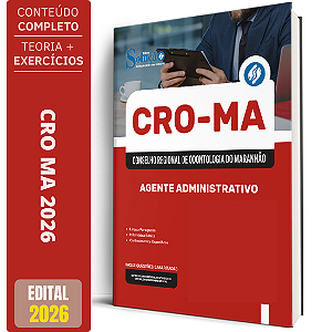 Apostila CRO MA 2026 - Agente Administrativo