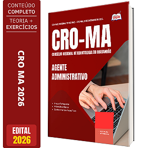 Apostila CRO MA 2026 - Agente Administrativo