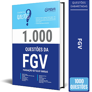 Livro 1.000 Questões Gabaritadas da FGV