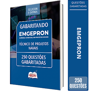 Caderno de Questões EMGEPRON 2026 - Técnico de Projetos Navais