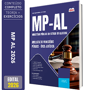 Apostila MP AL 2026 - Analista do Ministério Público - Área Jurídica