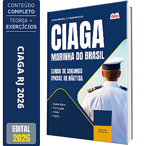 Apostila CIAGA RJ 2026 - Segundo Oficial de Náutica (Curso)