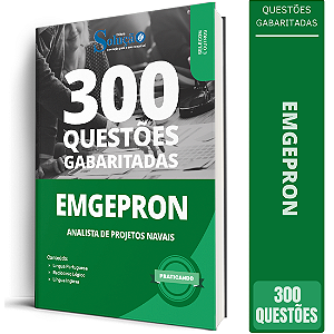Caderno de Questões EMGEPRON 2026 - Analista de Projetos Navais