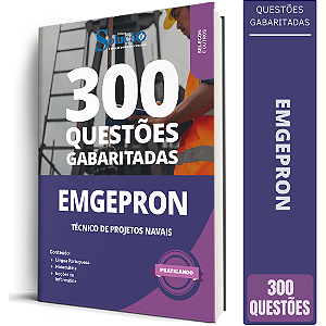 Caderno de Questões EMGEPRON 2026 - Técnico de Projetos Navais