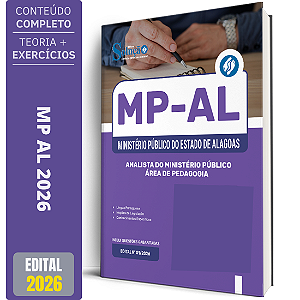 Apostila MP-AL 2026 - Analista do Ministério Público - Área de Pedagogia