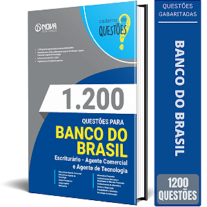 Questões Banco do Brasil 2026 - Escriturário - Agente Comercial e Agente de Tecnologia
