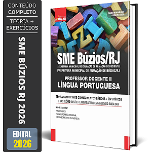 Apostila Sme Búzios Rj 2026 - Professor 2 - Língua Portuguesa