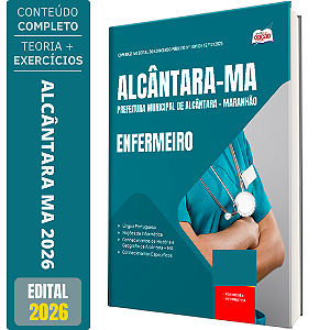 Apostila Prefeitura de Alcântara MA 2026 - Enfermeiro
