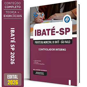 Apostila Prefeitura de Ibaté SP 2026 - Controlador Interno