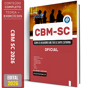 Apostila CBM SC 2026 - Curso de Formação de Oficiais